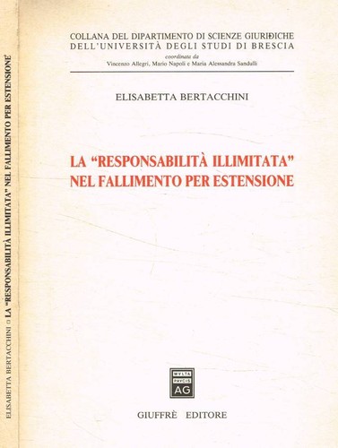 Responsabilità illimitata - responsabilità,